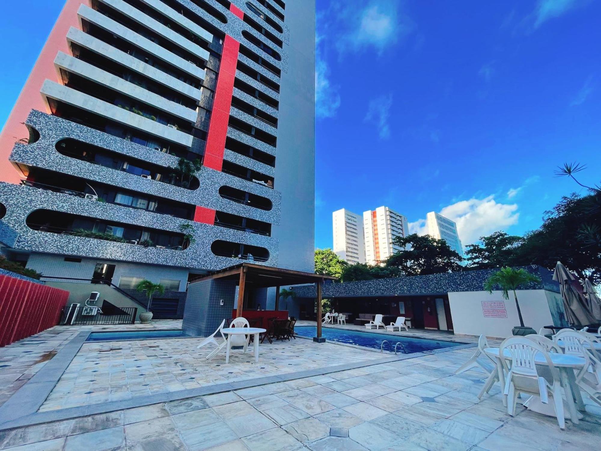 Appartamento Flat Chelsea Frente Ao Dona Lindu Recife Esterno foto